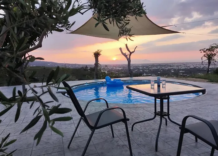 Yiorgos, Amazing Sunset View House 살리디