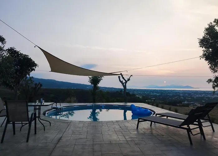 Yiorgos, Amazing Sunset View House * 살리디